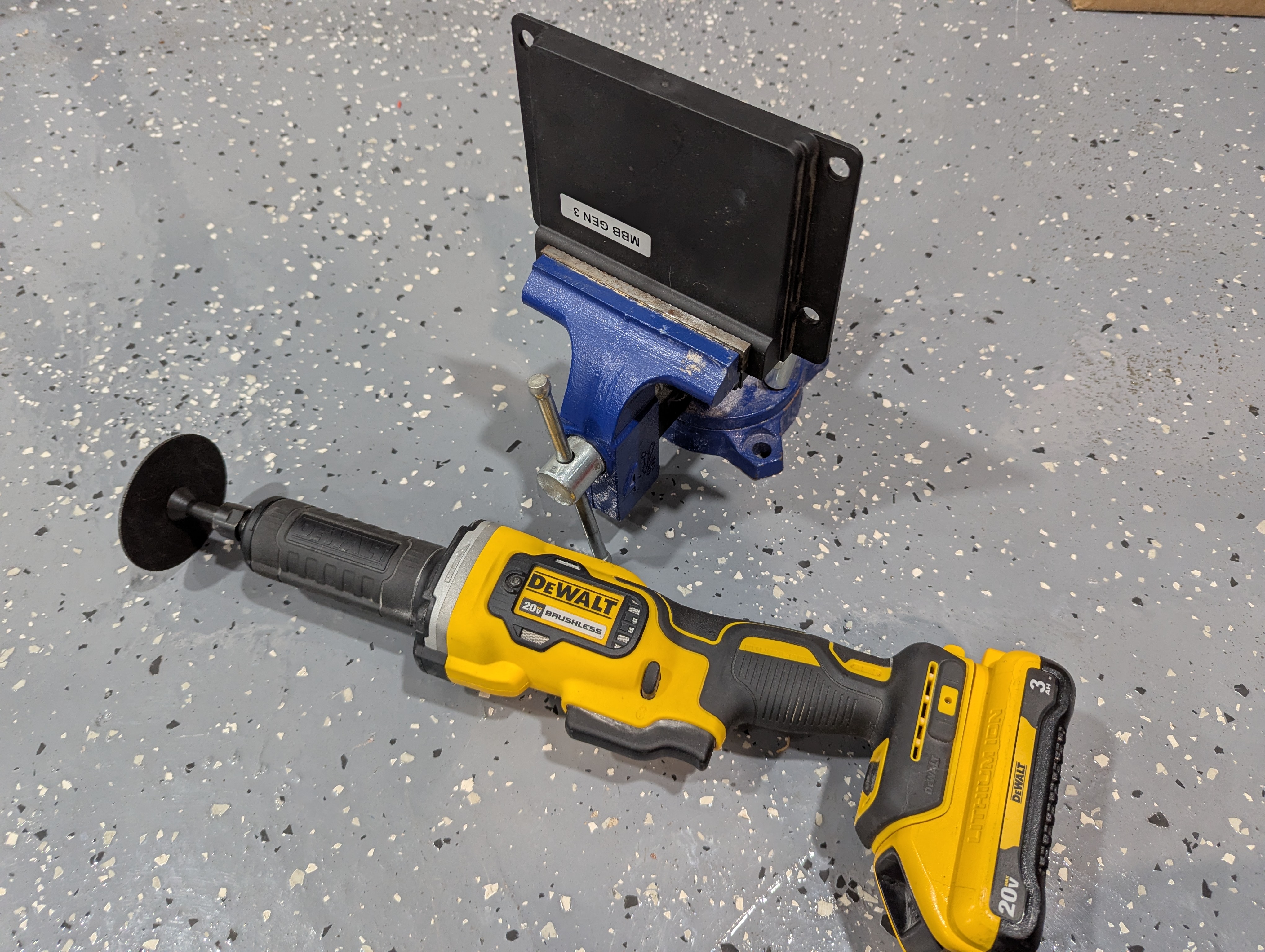 In the clutches of a vice